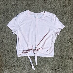 Lululemon front tie t-shirt